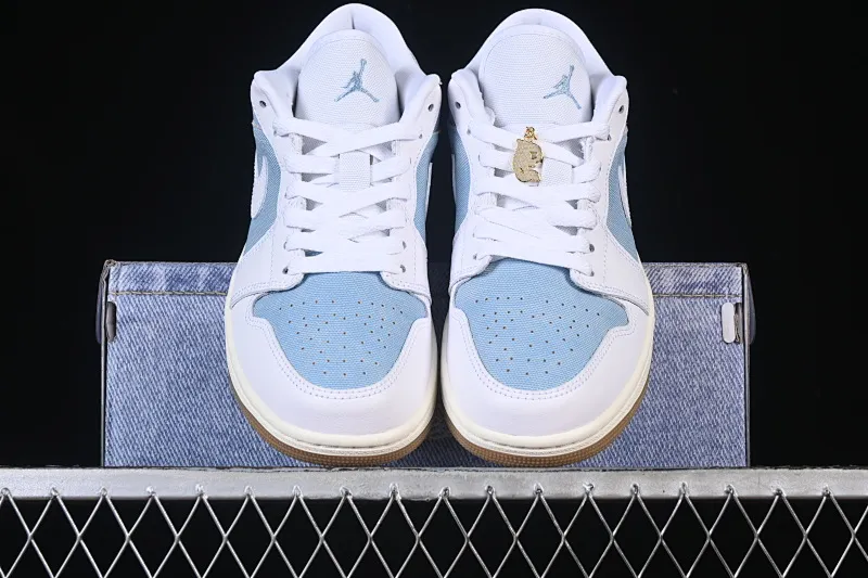 All categories Air Jordan Jordan series basketball shoes Air Jordan 1 Low G version pure original Air Jordan 1 Low Denim "Worn Blue" denim low-top retro culture basketball shoes HQ2004-400